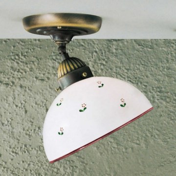 Kolarz 731.10.68 - Nadgradni luster NONNA 1xE27/75W/230V pr. 30 cm crveno