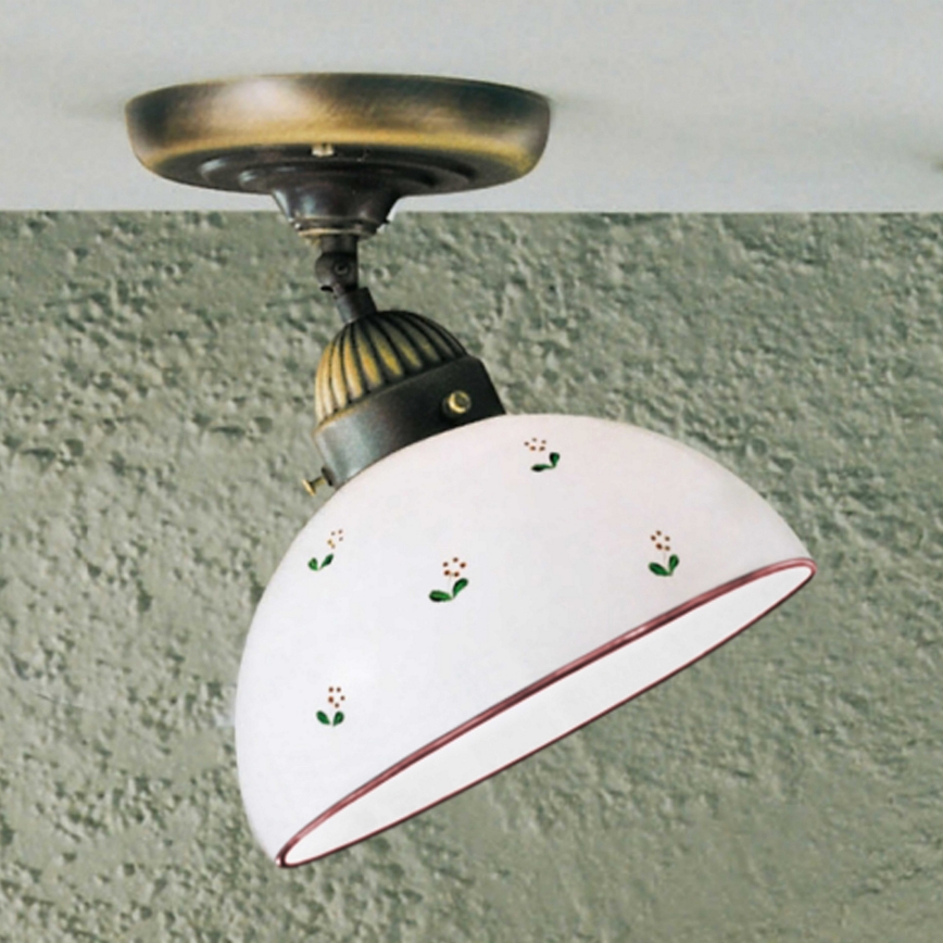 Kolarz 731.10.69 - Nadgradni luster NONNA 1xE27/75W/230V pr. 20 cm crveno