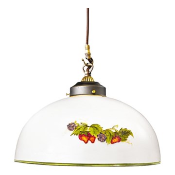 Kolarz 731.30.121 - Luster na sajli NONNA 1xE27/75W/230V pr. 20 cm grožđe/jagode
