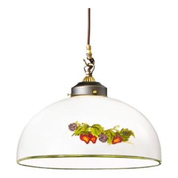 Kolarz 731.30.136 - Luster na sajli NONNA 1xE27/75W/230V pr. 30 cm grožđe/jagode