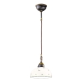 Kolarz 731.30.20 - Luster na sajli NONNA 1xE27/75W/230V pr. 20 cm zelena