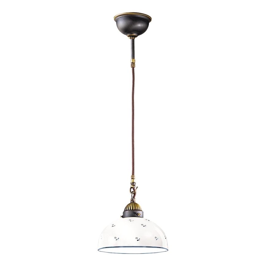 Kolarz 731.30.24 - Luster na sajli NONNA 1xE27/75W/230V pr. 30 cm plava