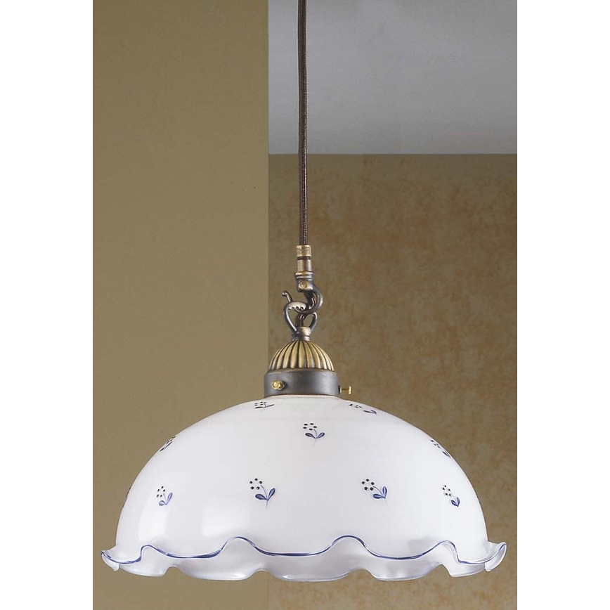 Kolarz 731.30.25 - Luster na sajli NONNA 1xE27/75W/230V plava