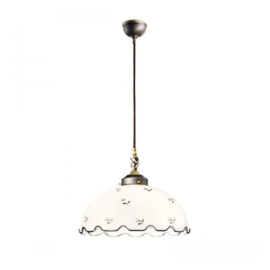 Kolarz 731.30.26 - Luster na sajli NONNA 1x E27/75W/230V zelena