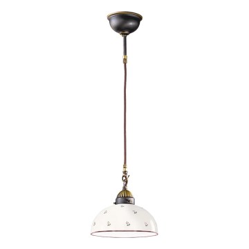 Kolarz 731.30.68 - Luster na sajli NONNA 1xE27/75W/230V pr. 30 cm crveno