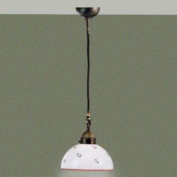 Kolarz 731.30.69 - Luster na sajli NONNA 1xE27/75W/230V pr. 20 cm crveno