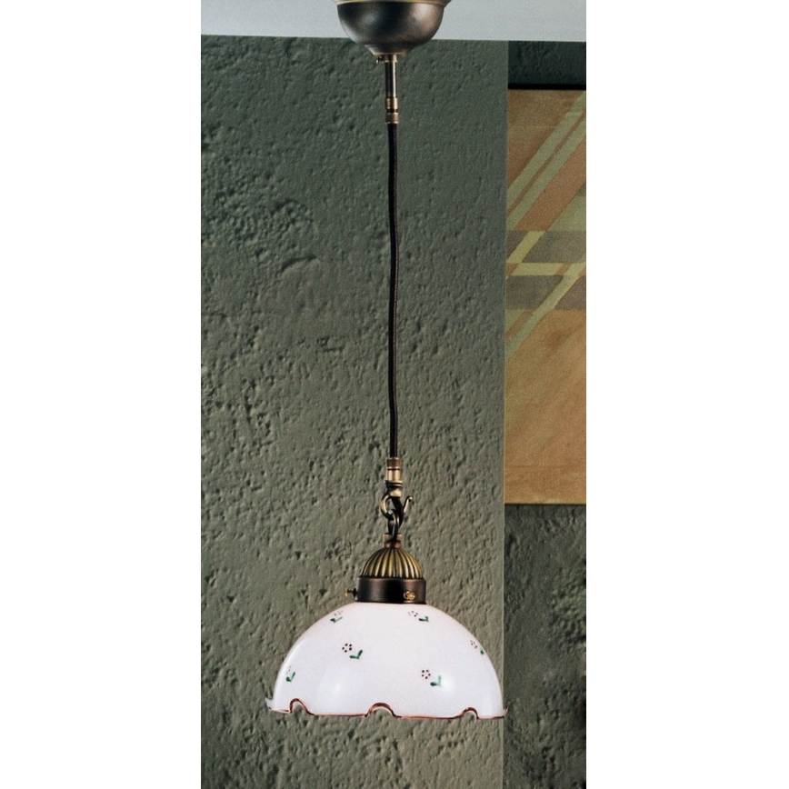Kolarz 731.30.70 - Luster na sajli NONNA 1xE27/75W/230V crvena