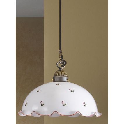 Kolarz 731.30.71 - Luster na sajli NONNA 1xE27/75W/230V crvena