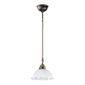 Kolarz 731.30.73 - Luster na sajli NONNA 1xE27/75W/230V bela