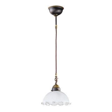 Kolarz 731.30.73 - Luster na sajli NONNA 1xE27/75W/230V bela