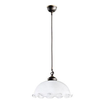 Kolarz 731.30.74 - Luster na sajli NONNA 1x E27/75W/230V bela