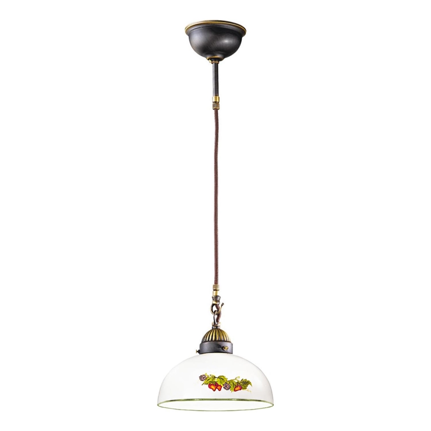 Kolarz 731.32.139 - Luster na sajli NONNA 1xE27/75W/230V pr. 36 cm grožđe/jagode