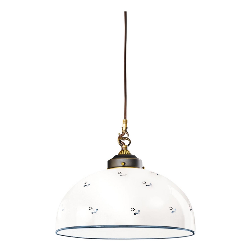 Kolarz 731.32.19 - Luster na sajli NONNA 1xE27/75W/230V pr. 36 cm plava