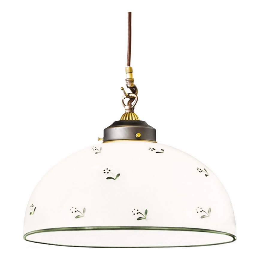 Kolarz 731.32.28 - Luster na sajli NONNA 1xE27/75W/230V pr. 36 cm zelena