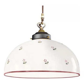 Kolarz 731.32.77 - Luster na sajli NONNA 1xE27/75W/230V pr. 36 cm crveno
