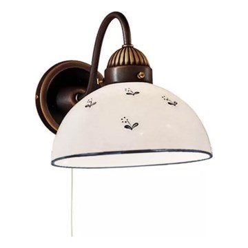 Kolarz 731.61.16 - Zidna lampa NONNA 1xE27/75W/230V plava
