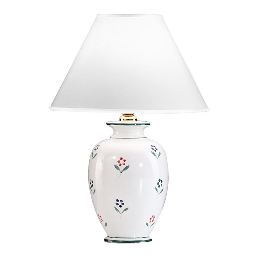 Kolarz 731.70K - Stona lampa NONNA 1xE27/100W/230V bela