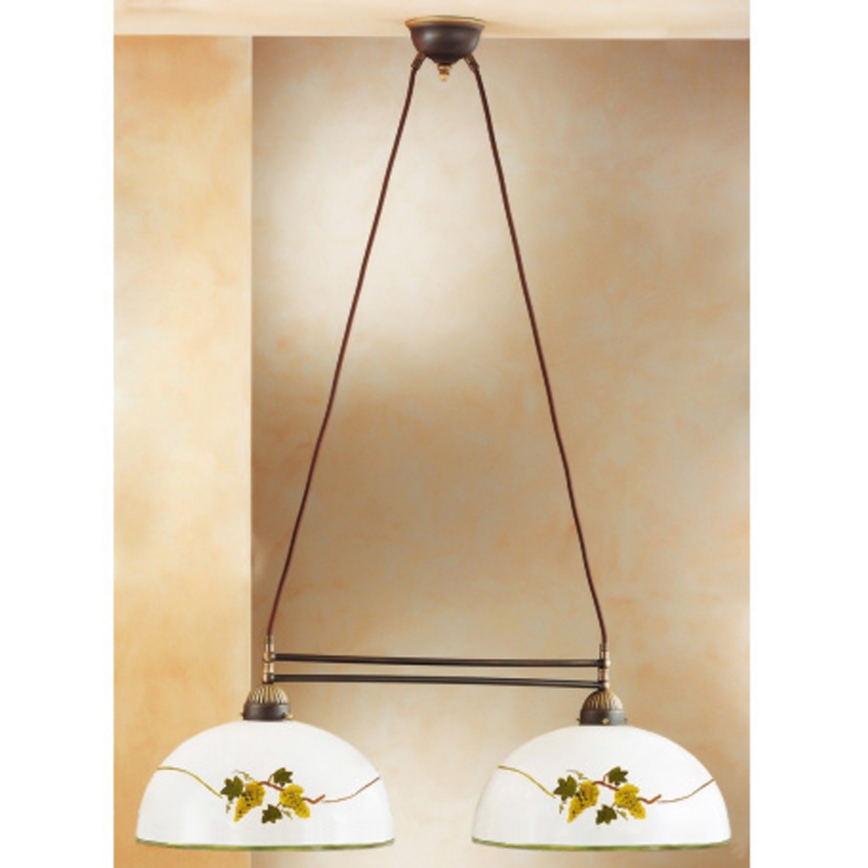 Kolarz 731.82.137 - Luster na sajli NONNA 2xE27/75W/230V grožđe