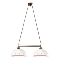 Kolarz 731.82.68 - Luster na sajli NONNA 2xE27/75W/230V crveno