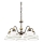 Kolarz 731.85.100 - Luster na lancu NONNA 5xE27/75W/230V jelen zelena