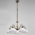 Kolarz 731.85.69 - Luster na lancu NONNA 5xE27/75W/230V crveno
