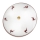 Kolarz 731.U12.4.103-Plafonjera NONNA 2xE14/60W/230V pr.32cm crveno/mesing