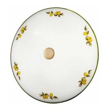 Kolarz 731.U12.4.116 - Plafonjera NONNA 2xE14/60W/230V pr. 32 cm limunovi