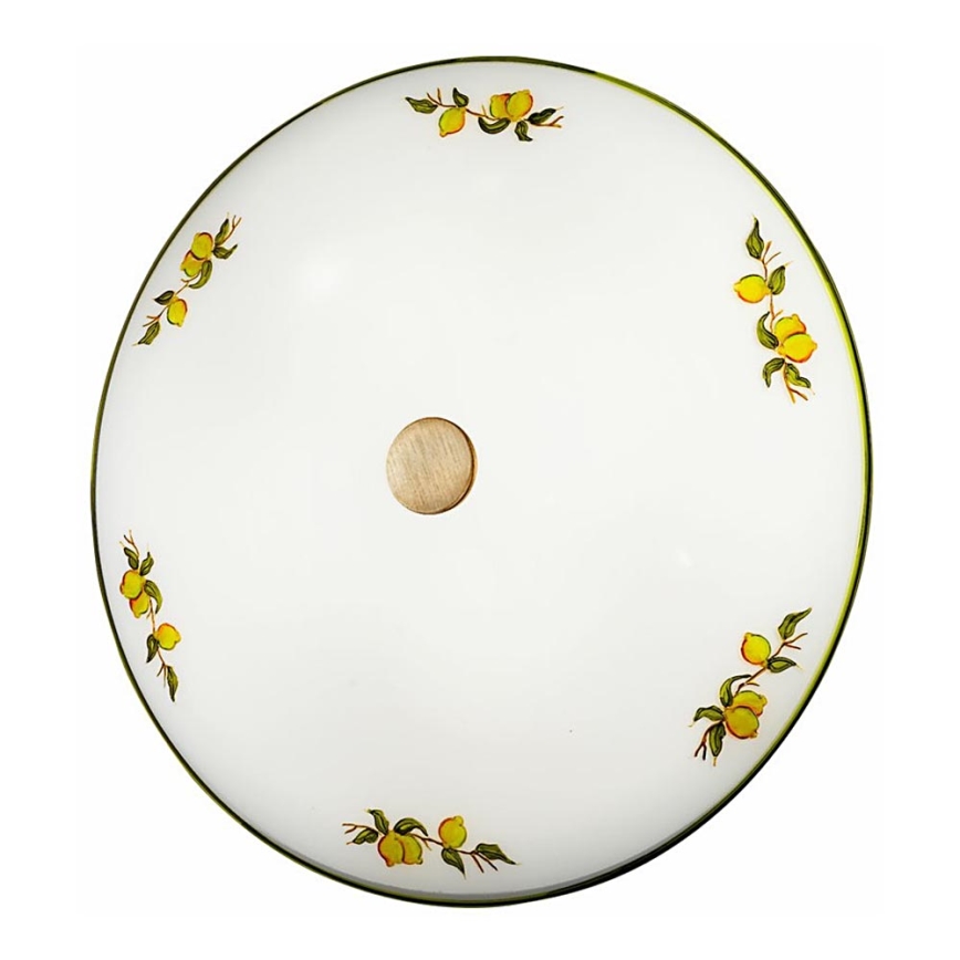 Kolarz 731.U13.4.116 - Plafonjera NONNA 3xE27/60W/230V pr. 42 cm limunovi