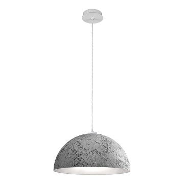 Kolarz A1339.31.Wm.VinAg/50 - Luster na sajli CULT 1xE27/100W/230V pr. 50 cm srebrno