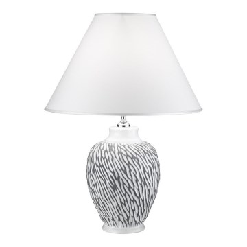 Kolarz A1340.71.Gr - Stona lampa CHIARA 1xE27/100W/230V bela/sivo pr. 40 cm