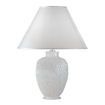 Kolarz A1340.71 - Stona lampa CHIARA 1xE27/100W/230V bela pr. 40 cm