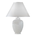 Kolarz A1340.71 - Stona lampa CHIARA 1xE27/100W/230V, bela, prečnik 40 cm