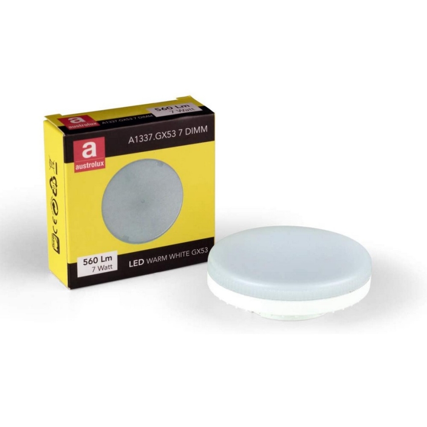 Kolarz A1344.10R.BK - LED Prigušiva plafonjera CLICK LED-GX53/7W/230V