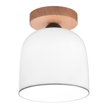 Kolarz A1352.11.Gr - Nadgradni luster NONNA 1xE27/60W/230V hrast/bela/sivo
