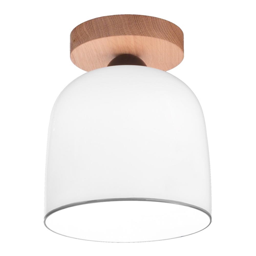 Kolarz A1352.11.Gr - Nadgradni luster NONNA 1xE27/60W/230V hrast/bela/sivo