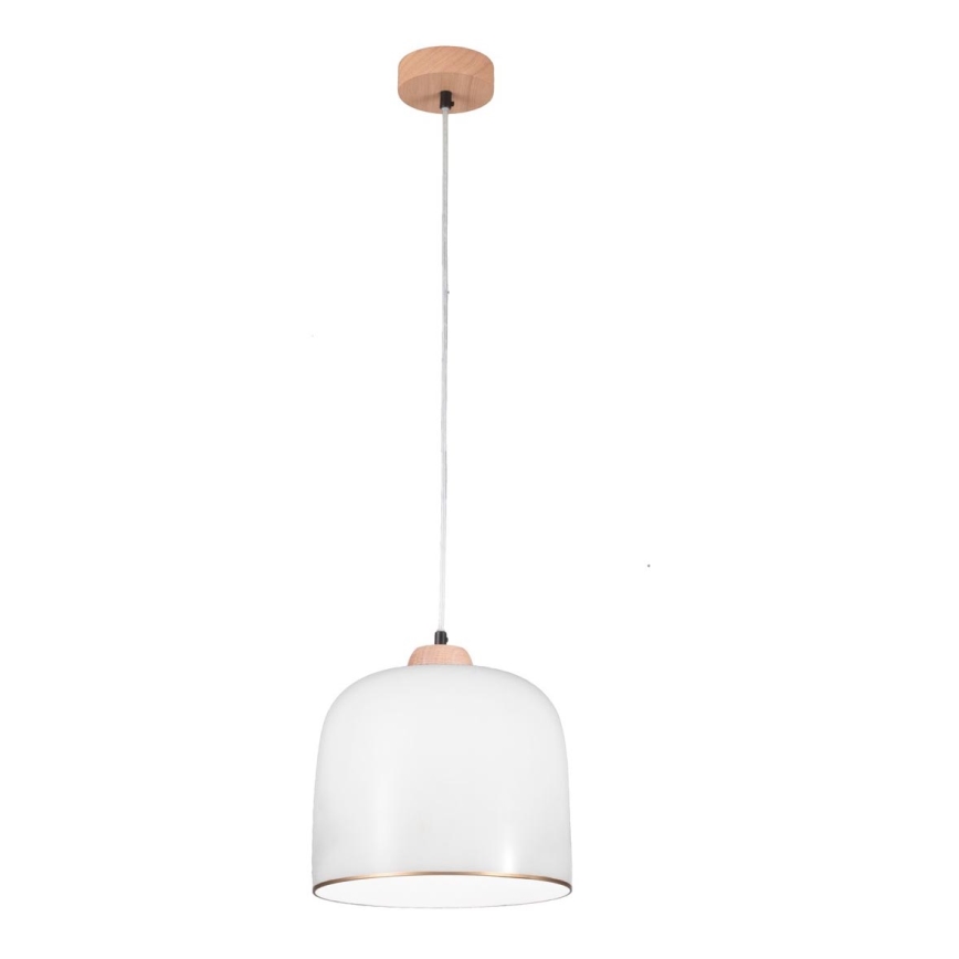 Kolarz A1352.31.Au - Luster na sajli NONNA 1xE27/60W/230V hrast/bela/zlatna