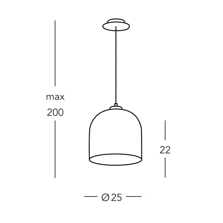 Kolarz A1352.31.Au - Luster na sajli NONNA 1xE27/60W/230V hrast/bela/zlatna
