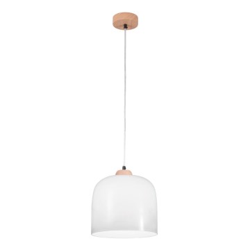 Kolarz A1352.31.W - Luster na sajli NONNA 1xE27/60W/230V hrast/bela