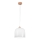 Kolarz A1352.31.W - Luster na sajli NONNA 1xE27/60W/230V hrast/bela