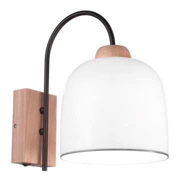 Kolarz A1352.61.Gr - Zidna lampa NONNA 1xE27/60W/230V hrast/bela/sivo
