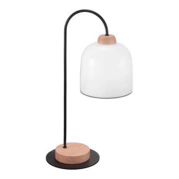 Kolarz A1352.71.Gr - Stona lampa NONNA 1xE27/60W/230V hrast/bela/sivo