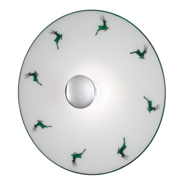 Kolarz A1353.61.XL.5.G.100 - Zidna lampa NONNA 1xE27/100W/230V jelen zelena