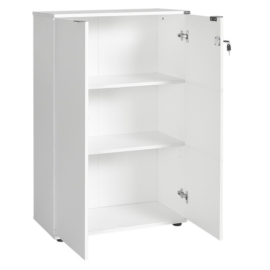 Komoda 109x72 cm bela