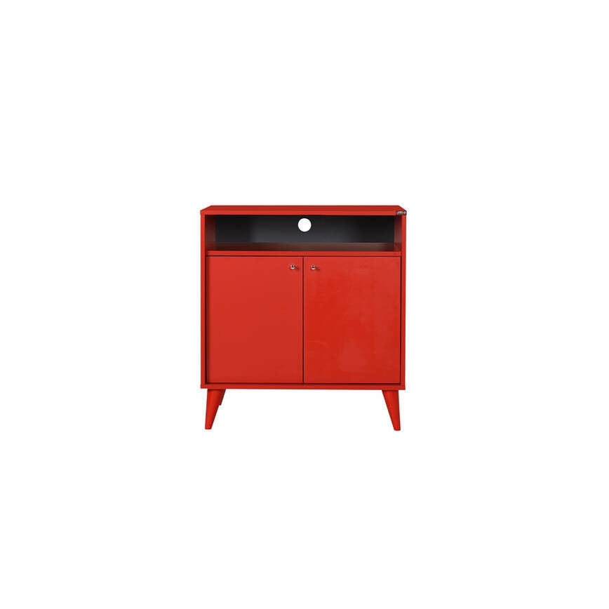 Komoda 79x73 cm crveno