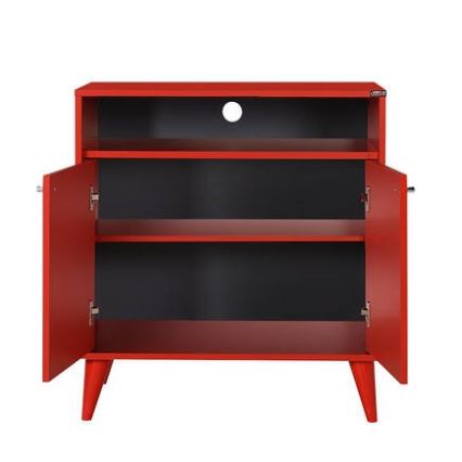 Komoda 79x73 cm crveno