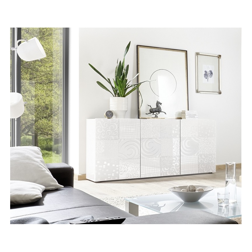 Komoda ARIA u beloj boji