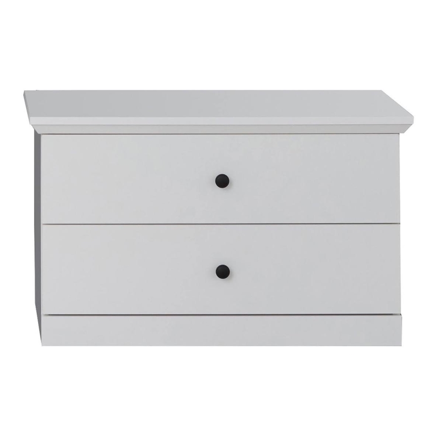 Komoda LIANTE 49x81 cm bela