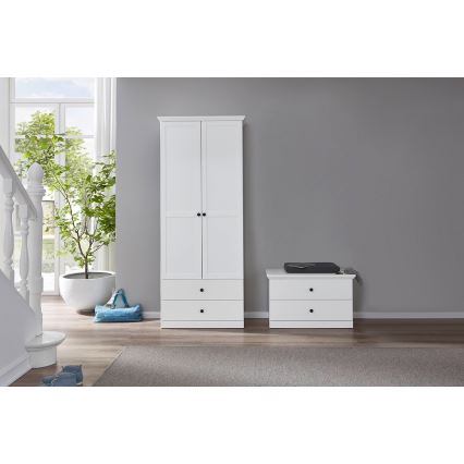 Komoda LIANTE 49x81 cm bela
