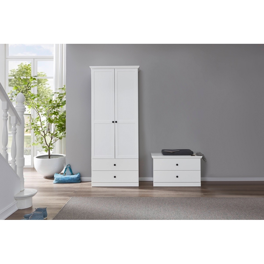 Komoda LIANTE 49x81 cm bela