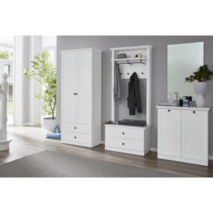 Komoda LIANTE 49x81 cm bela